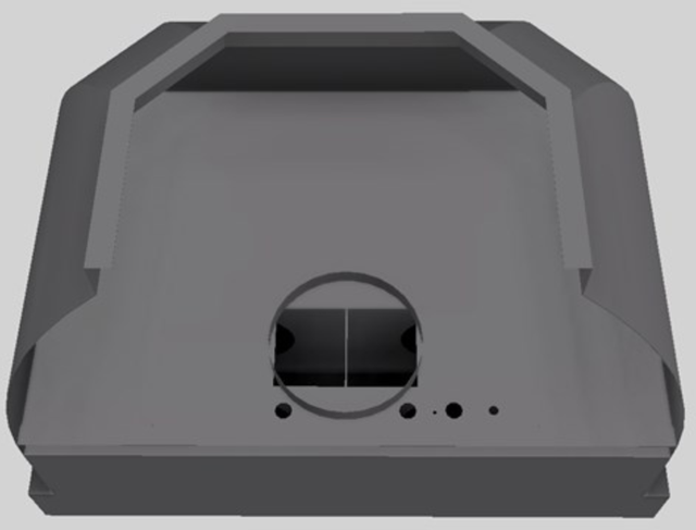 Vent-A-Hood® Designer Series 36" Gunsmoke Wall Mounted Range Hood-2