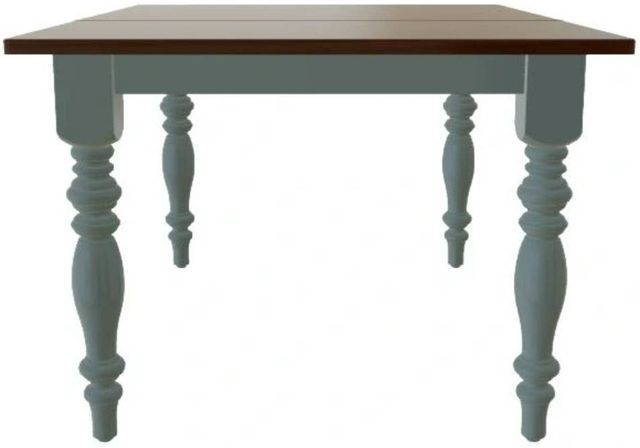 Mavin Customizable 42" x 42" Square Extendable Dining Table with 12" Leaf-2