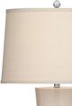 Bassett Mirror Keaton Eggshell Crackle Table Lamp-1