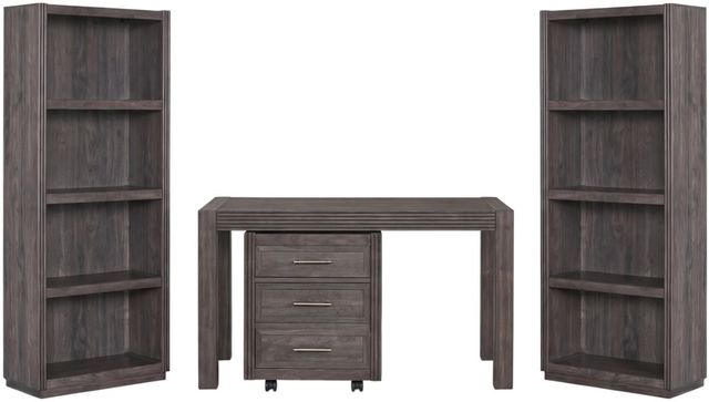 Liberty Furniture Modern Edge 4-Piece Caffe Desk Set-0
