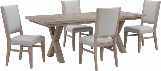 Liberty Furniture Brentwood Place 5-Piece Sandstone/Taupe  Dining Set-0