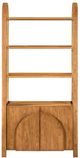 Crestview Collection Arlo Brown Shelf Bookcase-2