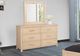 Cottage Creek Furniture Brentwood Light Brown Dresser-2