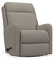 La-Z-Boy® Finley Pewter Leather Manual Gliding Recliner-0