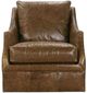 Robin Bruce Kara Leather Swivel Chair-1