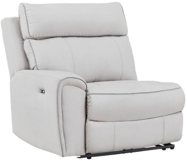 Signature Design by Ashley® Social Pointe 6-Piece Ash/Pearl Modular Power Reclining Sectional-1