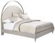 Michael Amini® Eclipse Moonlight California King Upholstered Panel Bed-0