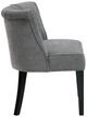 Homelegance® Taylor Charcoal/Espresso Accent Chair-3