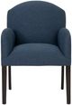 Linon Toni Cobalt Lounge Chair-2
