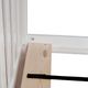 M3 Furniture White Twin/Twin Bunk Bed-1