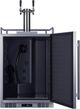 Summit® 24" 5.6 Cu.Ft Stainless Steel Built In Outdoor Beer and Wine Kegerator-3