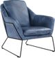 Moe's Home Collection Greer Blue Club Chair-0