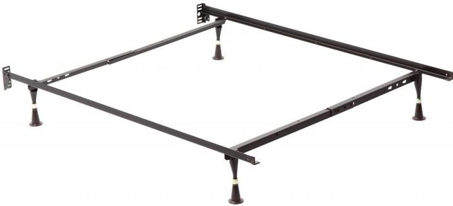 W.Silver Products Classic Twin/Full Frame with Glides-0