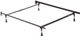 W.Silver Products Classic Twin/Full Frame with Glides-0