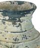 Currey & Company Lipari Antique White/Blue Drip Large Urn-3