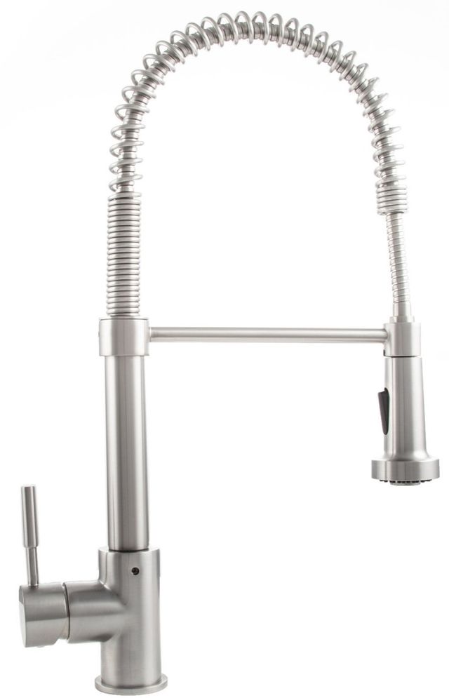 ZLINE Apollo Brushed Nickel Pull Down Spring Single Handle Kitchen Faucet-1