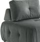 Elements International Nahla Light Gray Modular Chair-1
