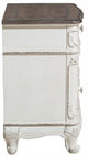 Homelegance® Cinderella Antique White/Gray/Oak Nightstand-4
