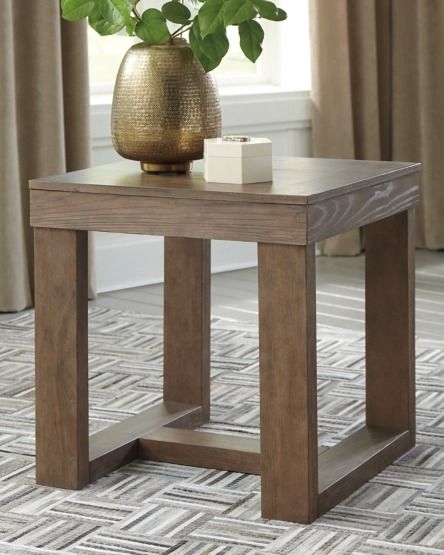 Signature Design by Ashley® Cariton 3-Piece Gray Living Room Tables Set-4