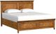 A-America® Bandalier Russet California King Panel Bed-0