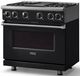 Viking® 7 Series 36" Onyx Pro Style Natural Gas Range with Griddle-3