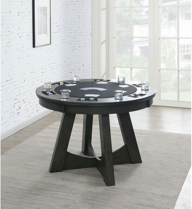 Elements International Prince Gray Game Table-1
