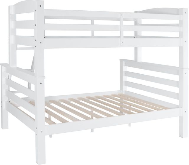 Powell® Porter White Twin/Full Bunk Bed-3