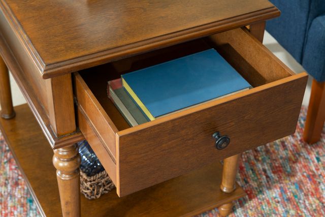 Powell® Pike Hazelnut Side Table-3