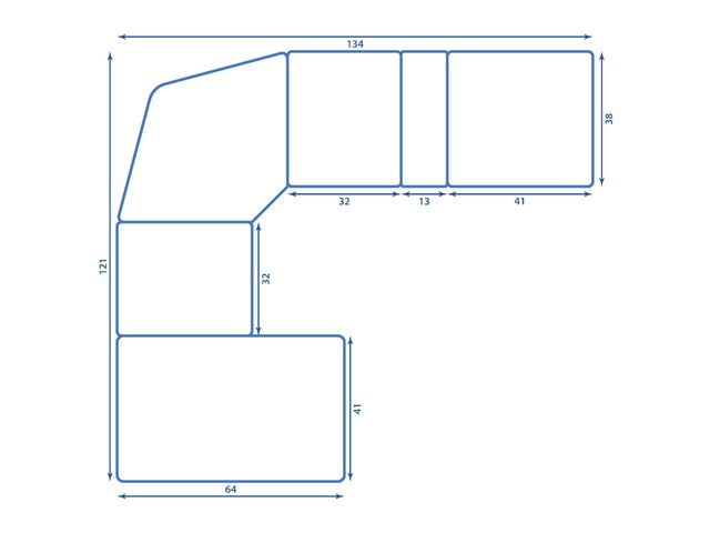 Texas 6 Piece Sectional-1