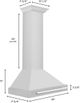 ZLINE 30" Stainless Steel Wall Mounted Range Hood-4