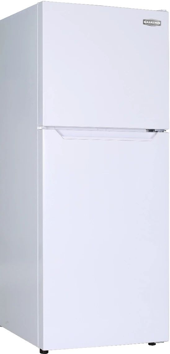 Marathon® 24" 10.0 Cu. Ft. White Counter Depth Top Freezer Refrigerator-3
