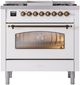 Ilve® Nostalgie II Series 36" Custom RAL Color Pro Style Dual Fuel Range-1