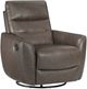 Homelegance® Cassian Dark Brown Manual Swivel Glider Recliner-0
