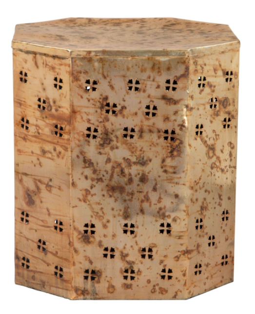 Zuo® Modern Jane Antique Copper Side Table-0