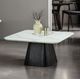 Furniture of America® Sindal White Coffee Table with Black Base-1
