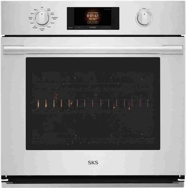 Signature Kitchen Suite 30" Stainless Steel Single Electric Wall Oven