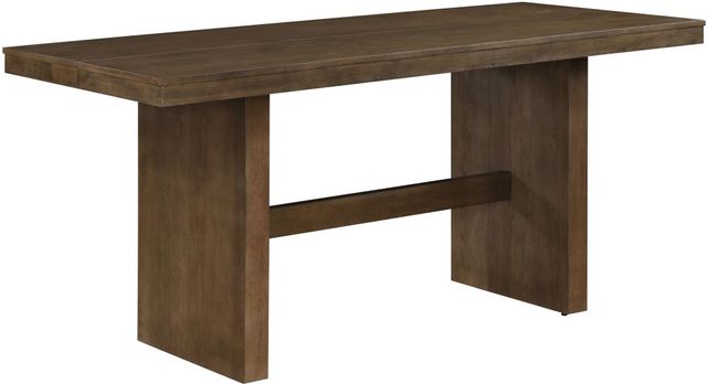 New Classic® Home Furnishings Kody 7-Piece Stone Gray/Walnut Counter Table Set-2