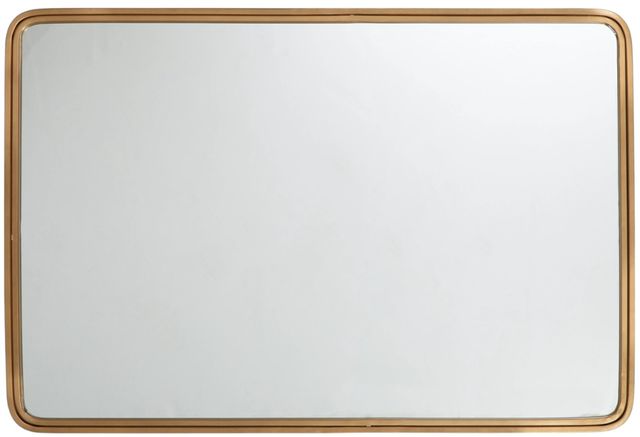 Signature Design by Ashley® Brocky Gold Rectangular Accent Mirror-2