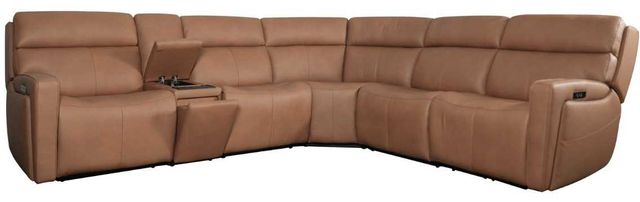 Liberty Furniture Chase 6-Piece Oslo Antelope Power Reclining Sectional-0