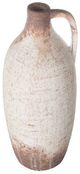 A & B Home Brown/White Jug Shaped Vase-1