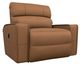 La-Z-Boy® Maddox Camel Leather Manual Reclining Chair and a Half-0