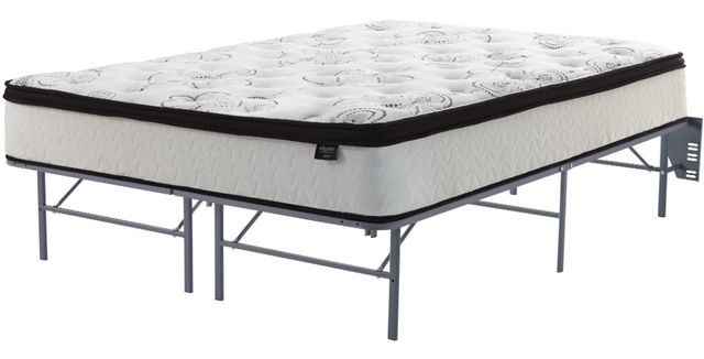 Sierra Sleep® By Ashley® Better than a Boxspring Gray Queen Foundation-1