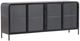 Dovetail Furniture Jarin Black Sideboard-0