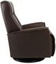Fjords® Relax Harstad Mocha Small Dual Motion Swivel Recliner-3
