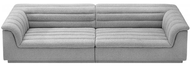Meridian Furniture Cascade 2-Piece Gray Sofa-1