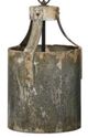 A & B Home Dane Gray Medium Iron X-Light Chandelier-1