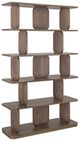 International Furniture Direct Mezquite Brown Bookcase-0