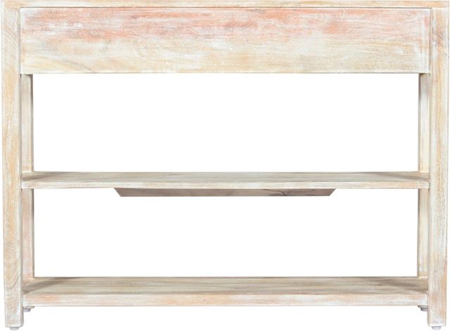 Jofran Inc. Global Archive Reynolds White Wash Sofa Table-3