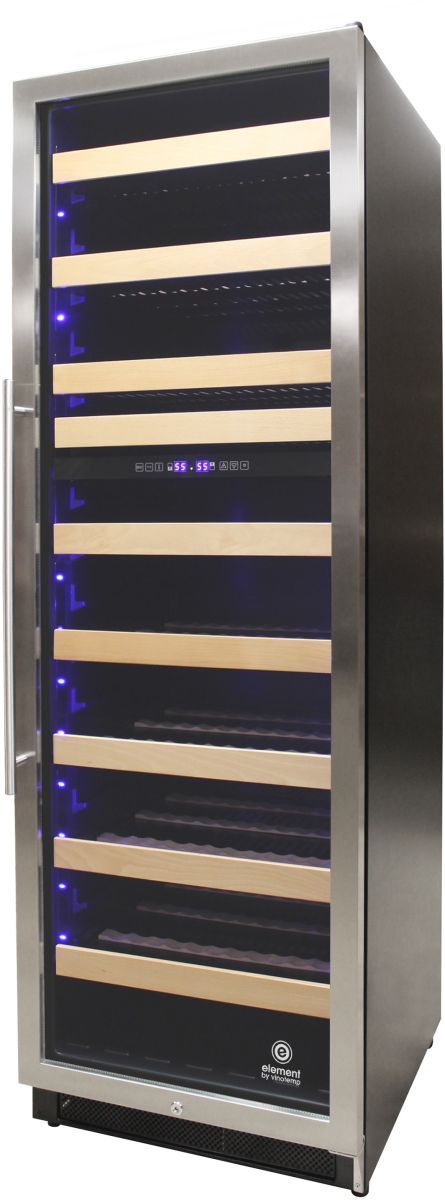 Vinotemp Connoisseur Series 24" Stainless Steel Wine Cooler-3