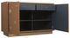 Hooker® Furniture Melange Lottie Dottie Brown Hall Chest with Gold Accents-4